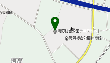 加東市滝野総合公園テニスコートの地図画像
