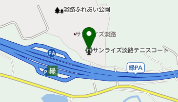サンライズ淡路テニスコートの地図画像