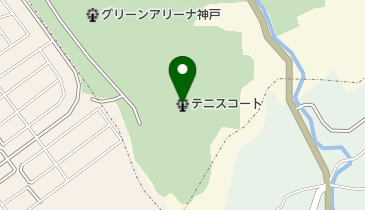 神戸総合運動公園テニスコートの地図画像