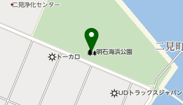 明石海浜公園の地図画像