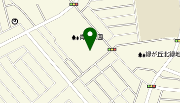 緑が丘スポーツ公園テニスコートの地図画像