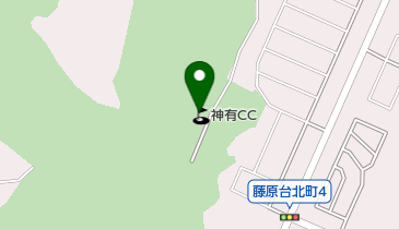 神有カントリー倶楽部の地図画像
