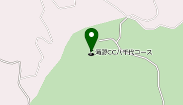 滝野カントリー倶楽部八千代コースの地図画像