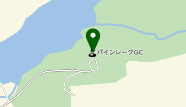 パインレークゴルフクラブの地図画像