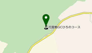 花屋敷ゴルフ倶楽部ひろのコースの地図画像