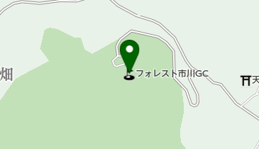 フォレスト市川ゴルフ倶楽部の地図画像