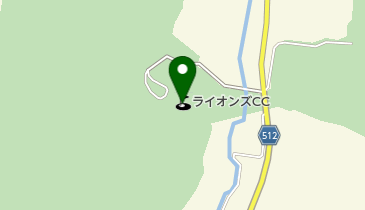 ライオンズカントリー倶楽部の地図画像