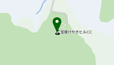 宝塚けやきヒルカントリークラブの地図画像