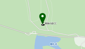 東条の森カントリークラブ大蔵コースの地図画像