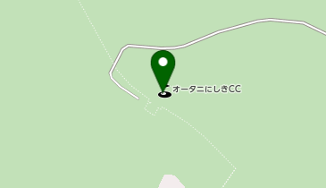 オータニにしきカントリークラブしゃくなげコースの地図画像