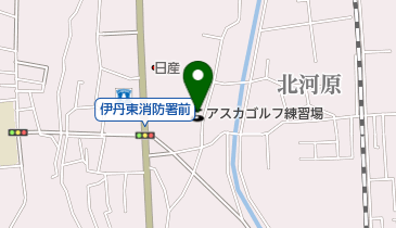 アスカゴルフ練習場の地図画像