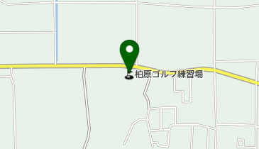 柏原ゴルフ練習場の地図画像
