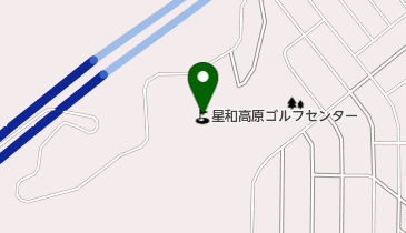 星和高原ゴルフセンターの地図画像