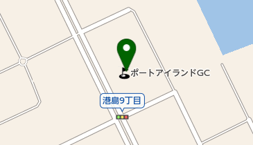ポートアイランドゴルフ倶楽部の地図画像