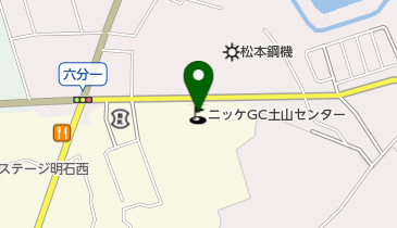ニッケゴルフ倶楽部土山センターの地図画像