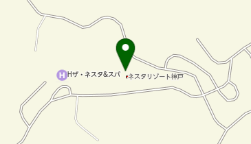 ネスタリゾート神戸の地図画像