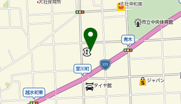 E-BOWLトマト西宮の地図画像