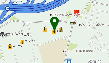 ジェームス山グランドボウルの地図画像