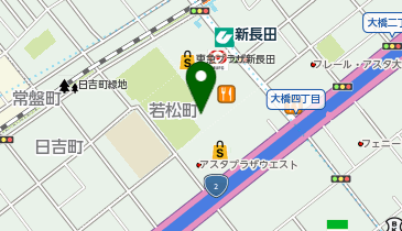 ファンキーポリス新長田店の地図画像