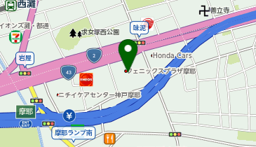 GiGOフェニックスプラザ摩耶の地図画像