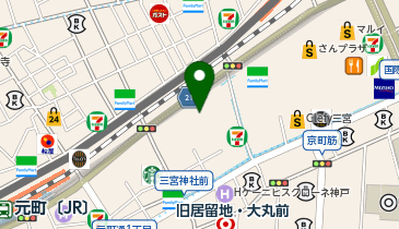 タイトーFステーション三宮西館2号店の地図画像