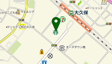 タイトーFステーション明石ビブレ店の地図画像