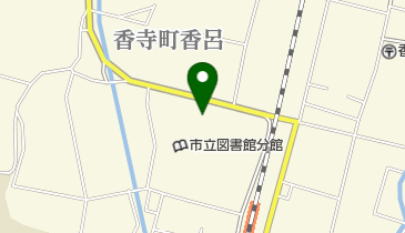 香寺温水プールの地図画像