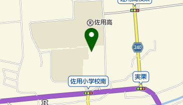 佐用町ふれあい町民プールの地図画像