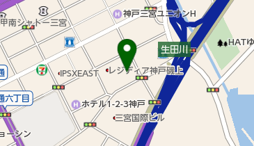 神戸市立市民福祉スポーツセンターの地図画像