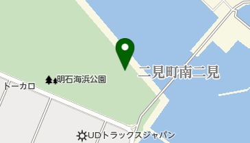 明石海浜公園プールの地図画像