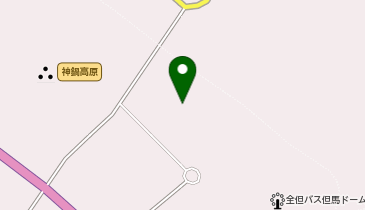 兵庫県立但馬ドーム芝生グラウンドの地図画像
