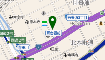 神戸市生涯学習支援センターの地図画像