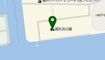 遠矢浜公園野球場の地図画像