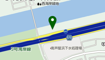 芦屋浜の地図画像