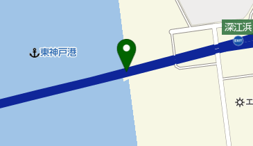 東神戸大橋の地図画像