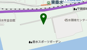 垂水海浜センターの地図画像