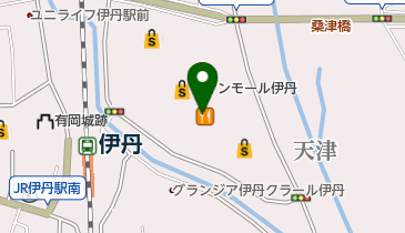 イオンモール伊丹の地図画像