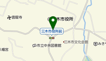三木金物まつりの地図画像