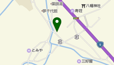 湯村温泉まつりの地図画像