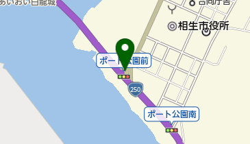 相生ペーロン祭の地図画像