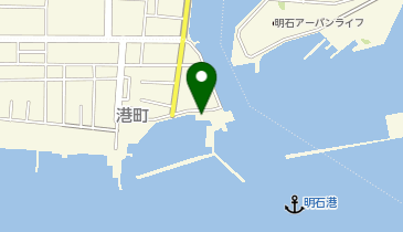 明石沖一文字の地図画像