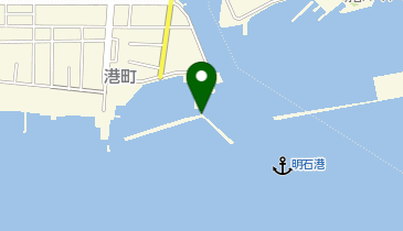 明石港の地図画像