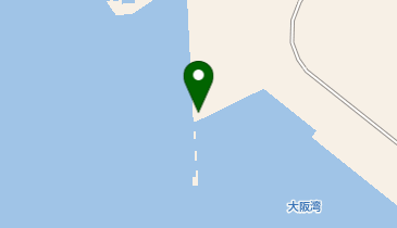 神戸港一文字燈台の地図画像