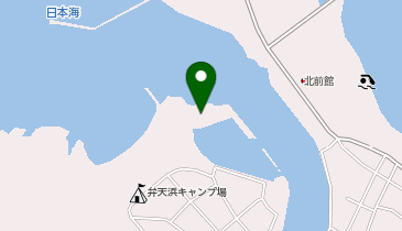 竹野港の地図画像