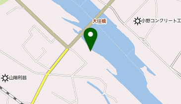 加古川大住橋付近の地図画像