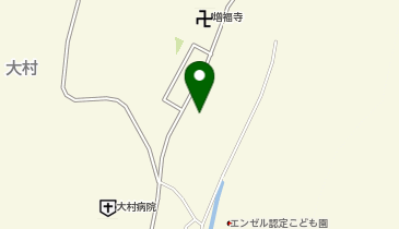 大村の三段池の地図画像