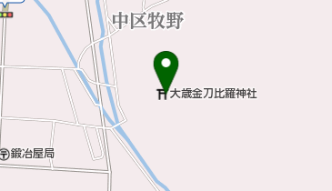 金比羅神社の地図画像