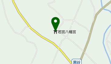 若宮八幡宮の地図画像