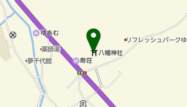 八幡神社の地図画像