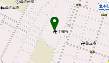 十輪寺の地図画像